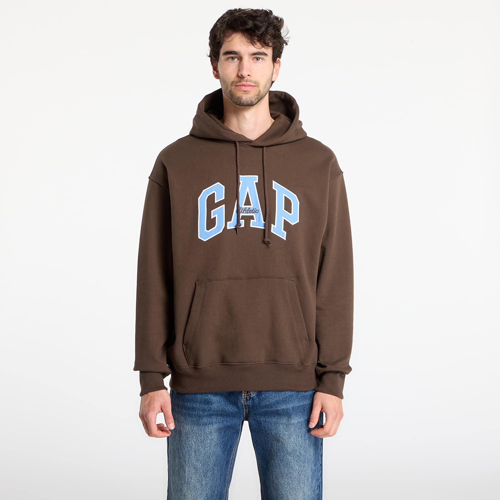 Mikiny GAP Oversized Heavyweight Sweatshirt Ground