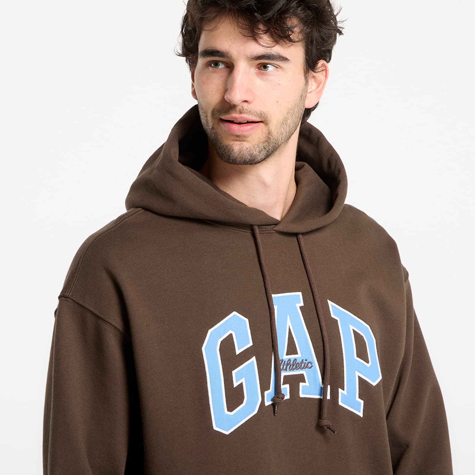 Mikiny GAP Oversized Heavyweight Sweatshirt Ground
