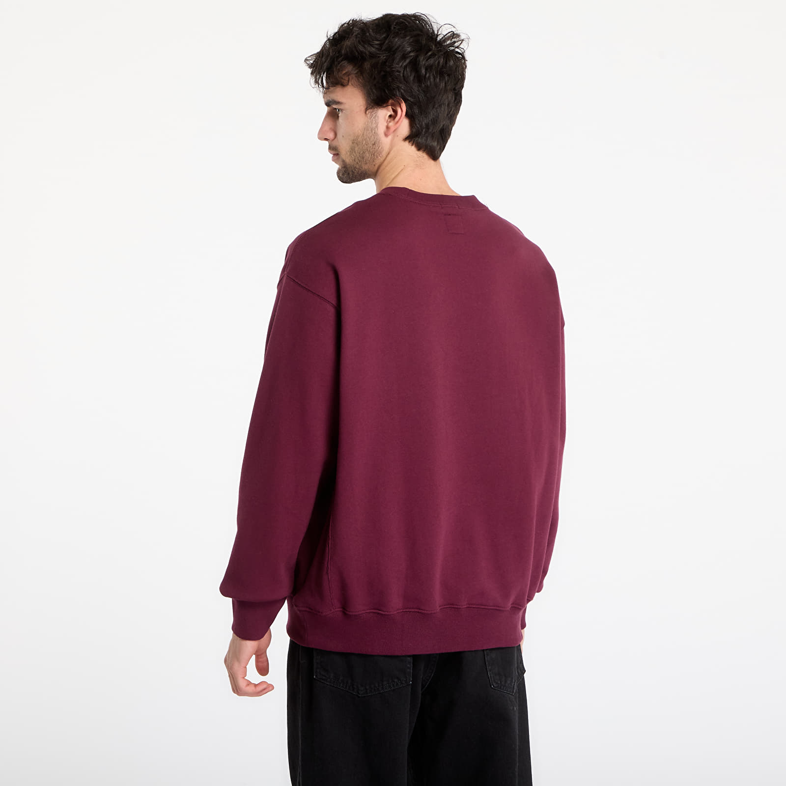 Sweatshirts GAP Oversized Heavyweight Sweatshirt Tuscan Red