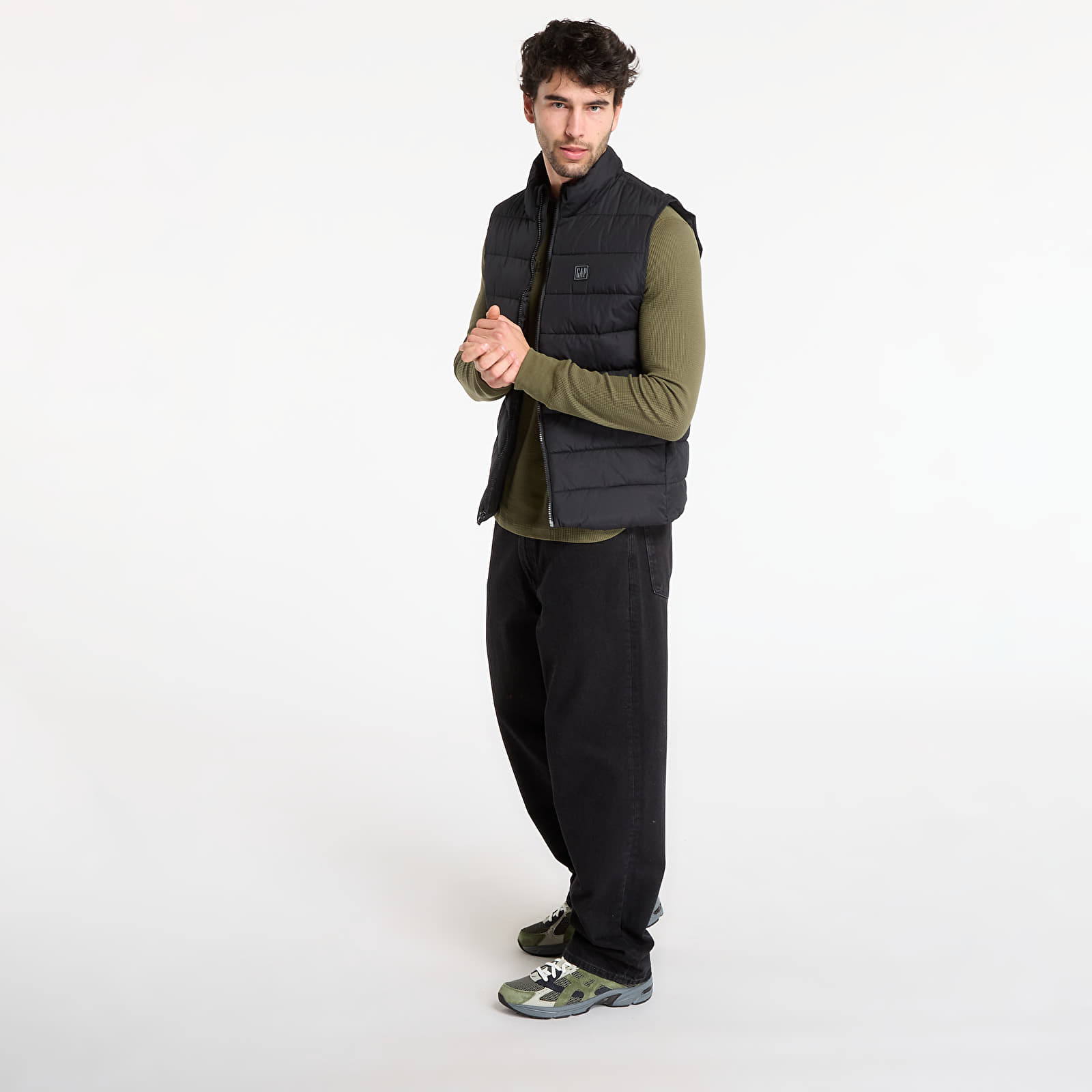 Jeans GAP Baggy Fit Jeans Black Wash