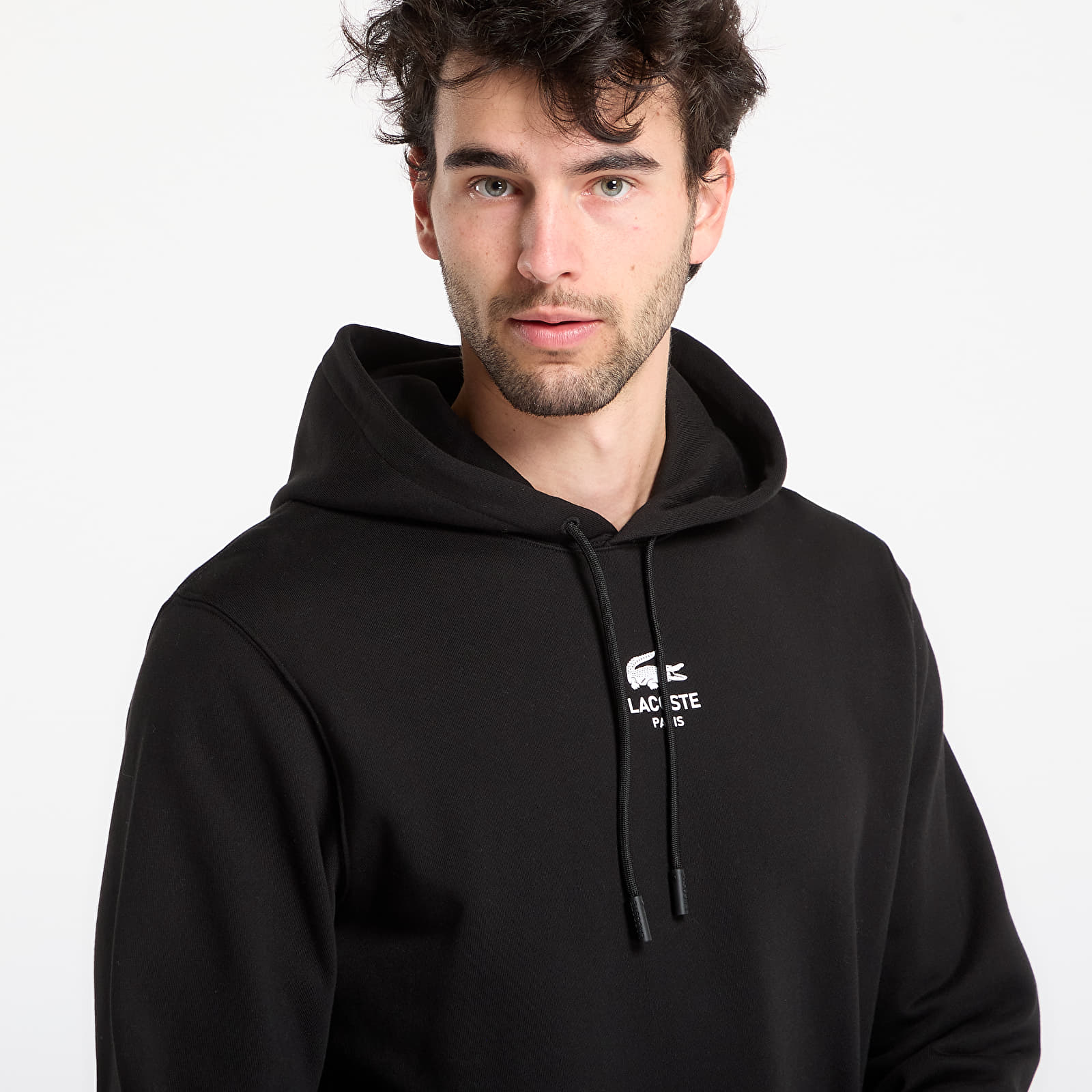 Hoodies och sweatshirts LACOSTE Men's Sweatshirt Black