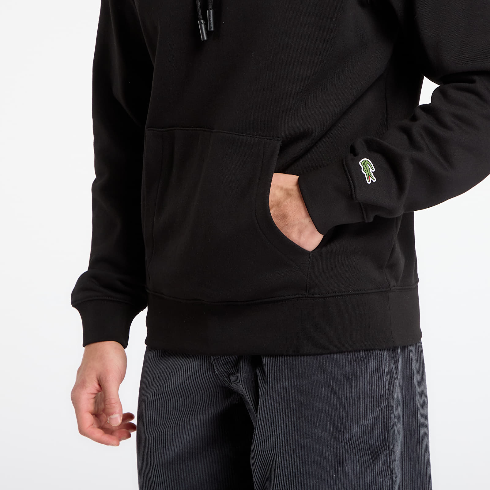 Hoodies och sweatshirts LACOSTE Men's Sweatshirt Black