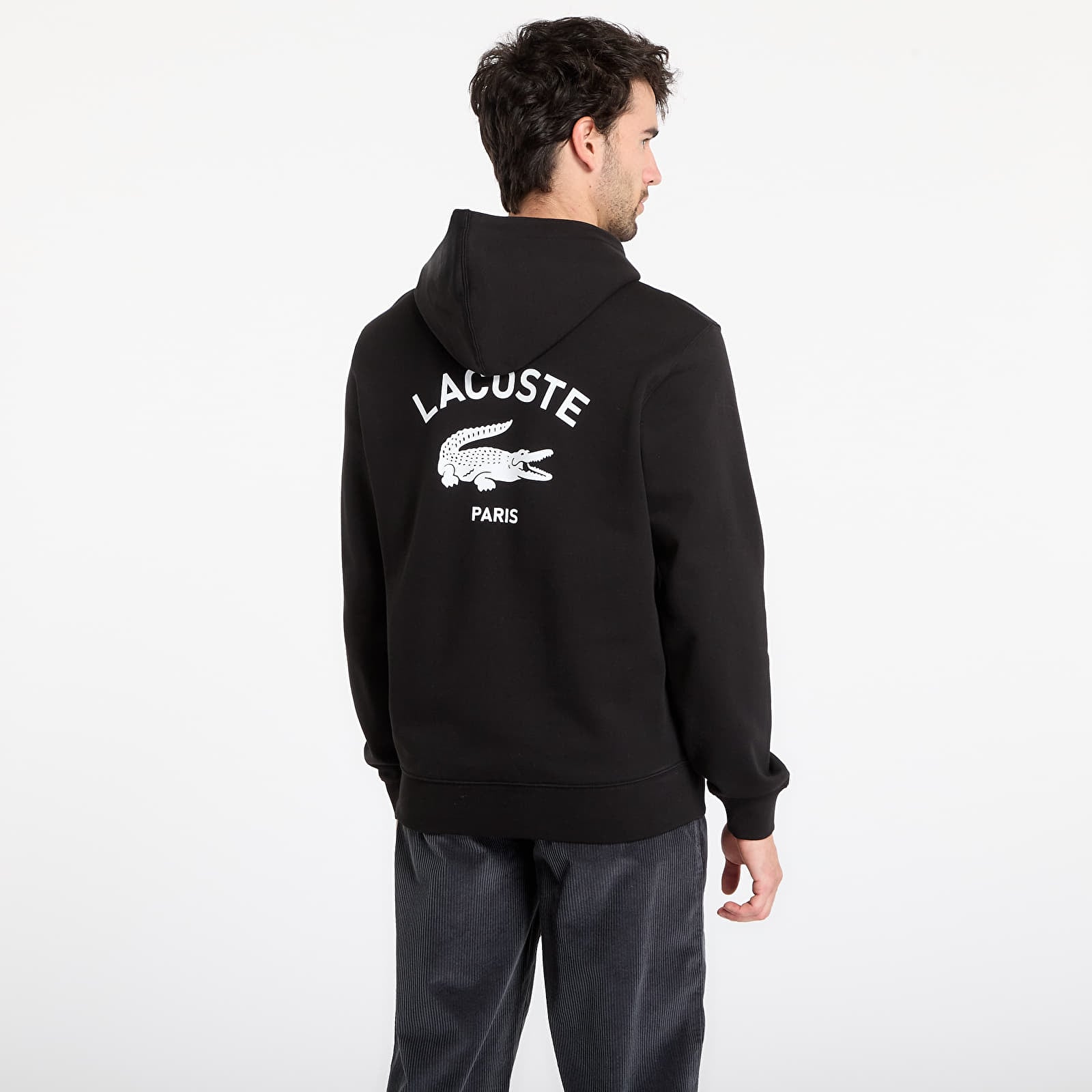 Hoodies och sweatshirts LACOSTE Men's Sweatshirt Black