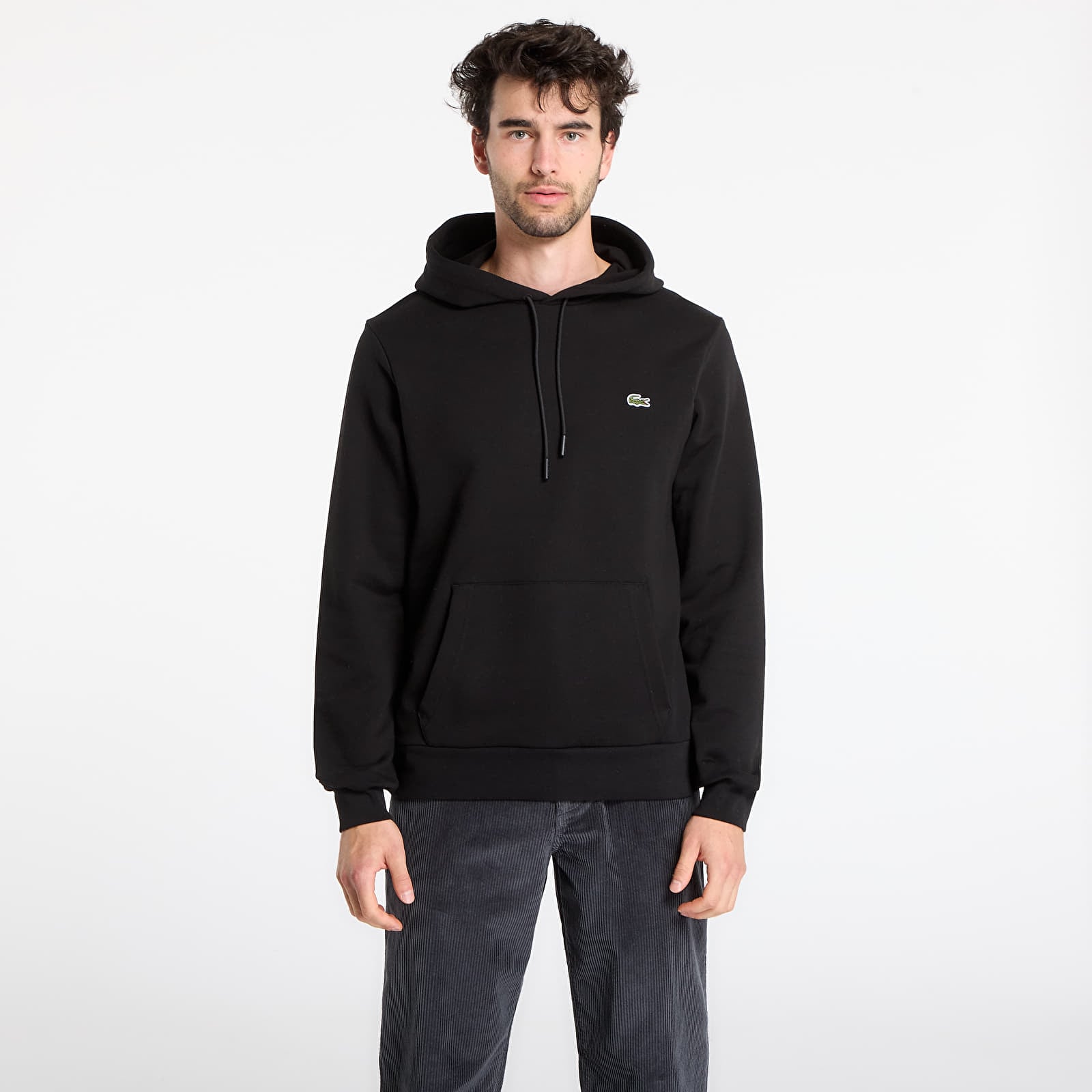 Sweatshirts LACOSTE Men's Sweatshirt Black