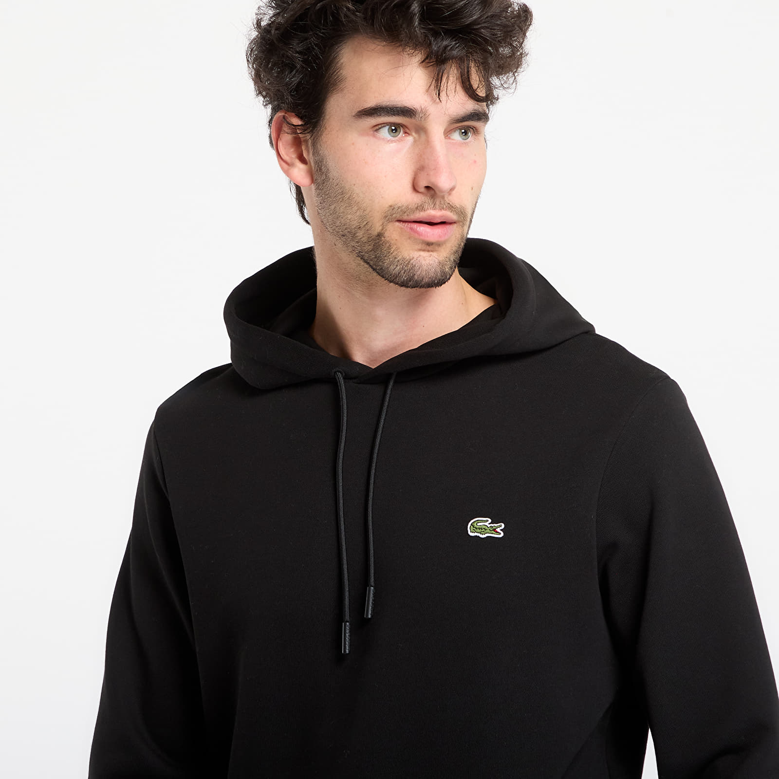 Sweatshirts LACOSTE Men's Sweatshirt Black