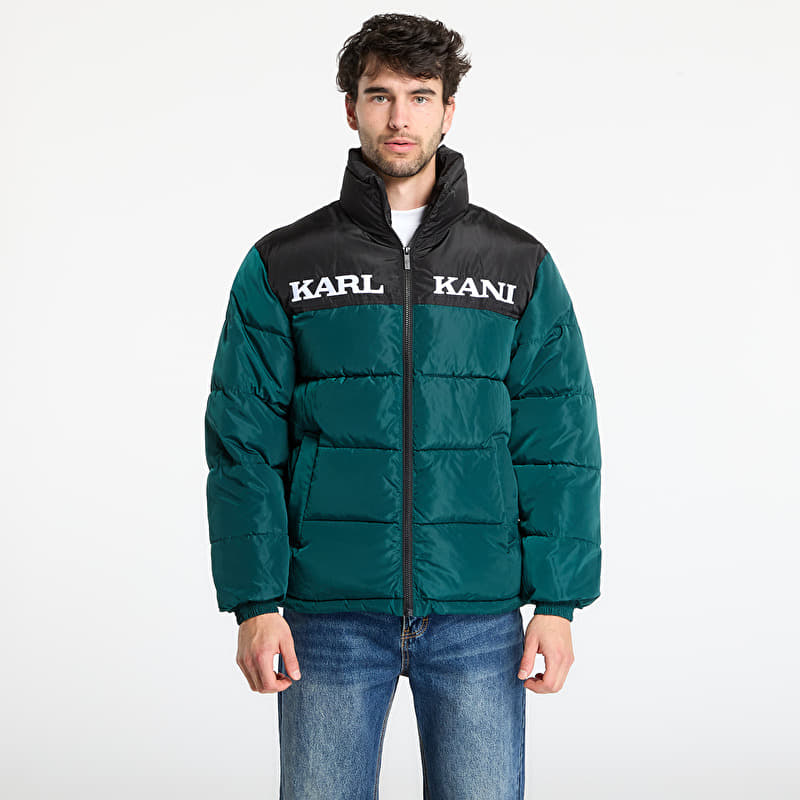 Bunda Karl Kani Retro Essential Puffer Jacket Green