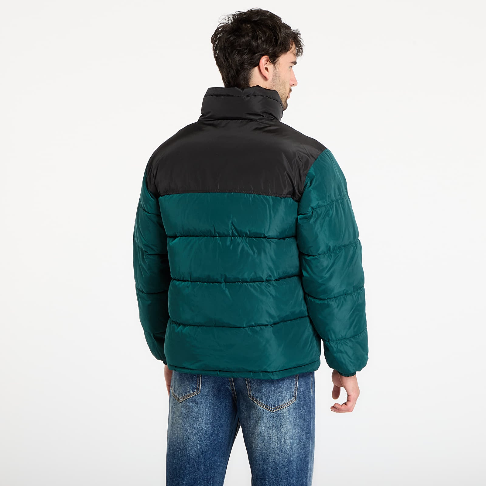 Kurtki Karl Kani Retro Essential Puffer Jacket Green