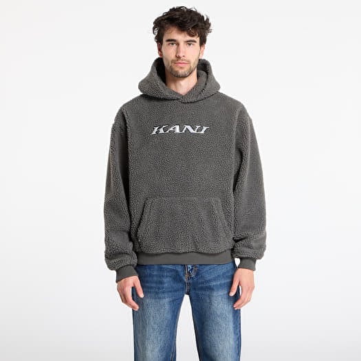 Світшот Karl Kani Kani Silver Teddy Hoodie Grey