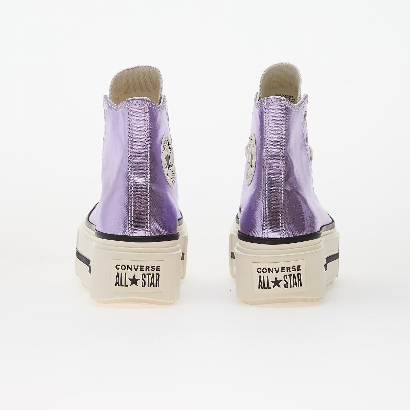 Vīriešu čības un apavi Converse Chuck Taylor All Star Lift Double Stack Lilac Metallic/ Egret/ Black