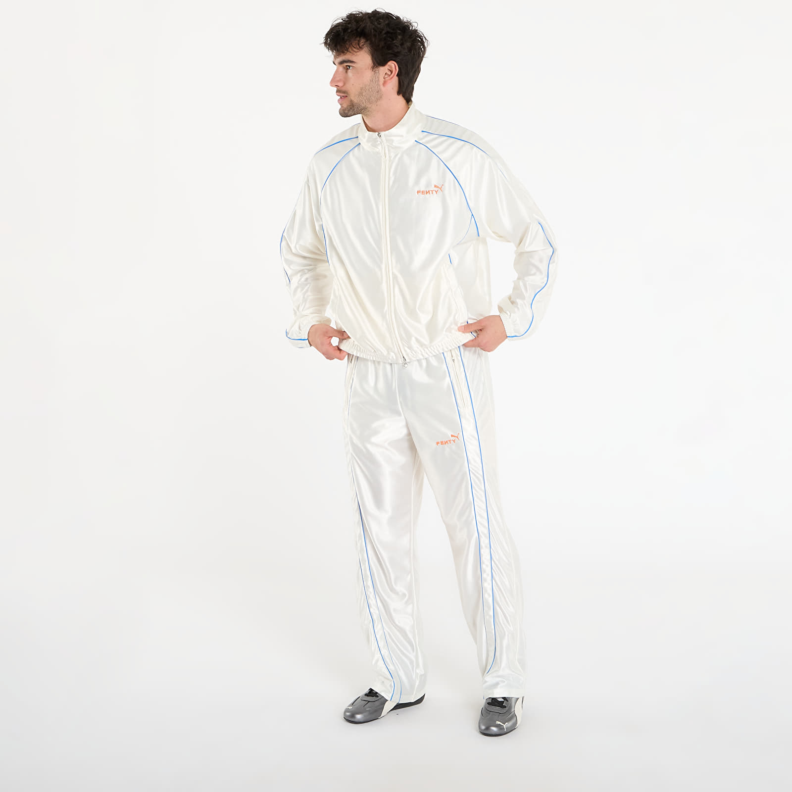 Jackets Puma x FENTY T7 Piping Track Jacket UNISEX Warm White