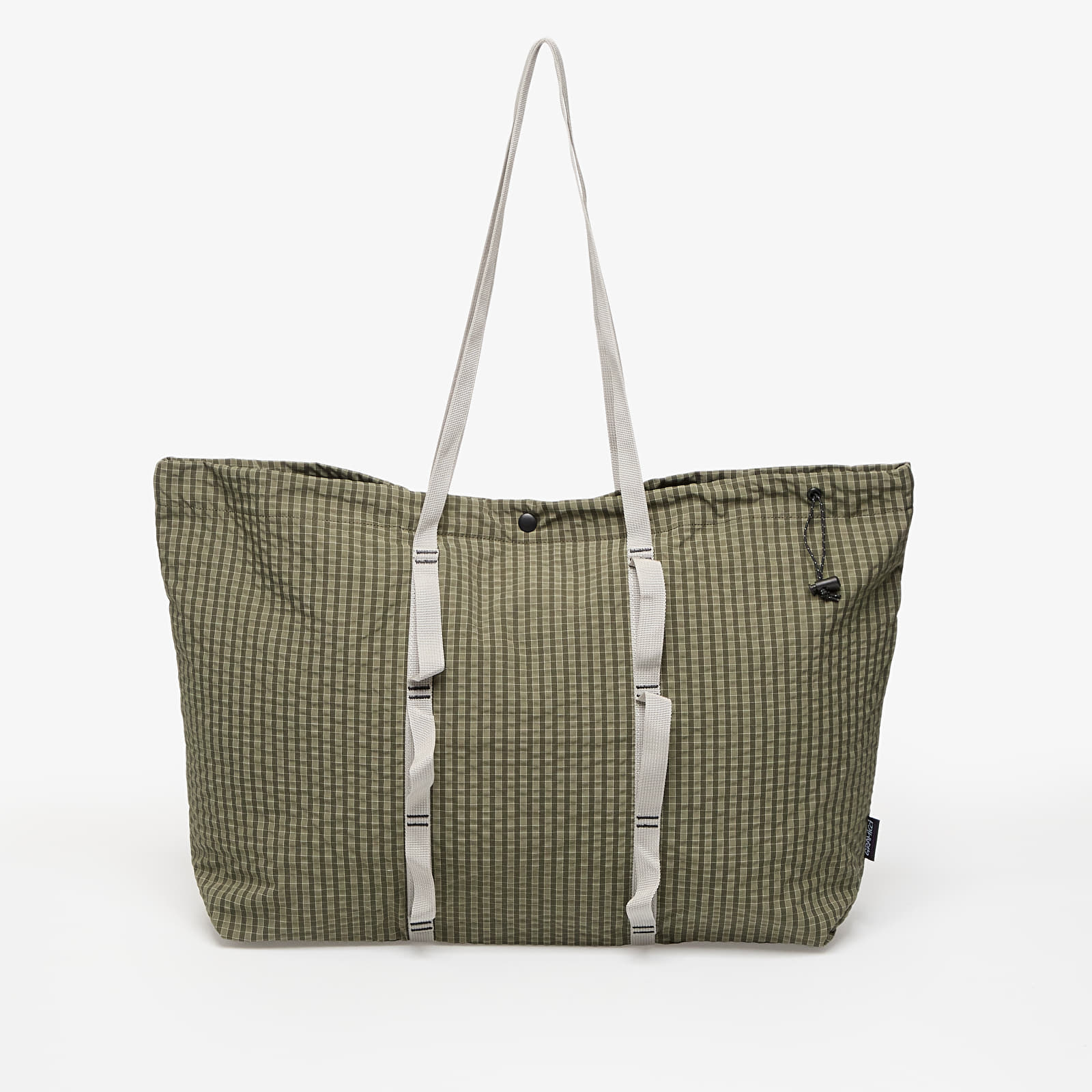 Pánske tašky cez rameno Gramicci Plaid Climbing Tote Olive