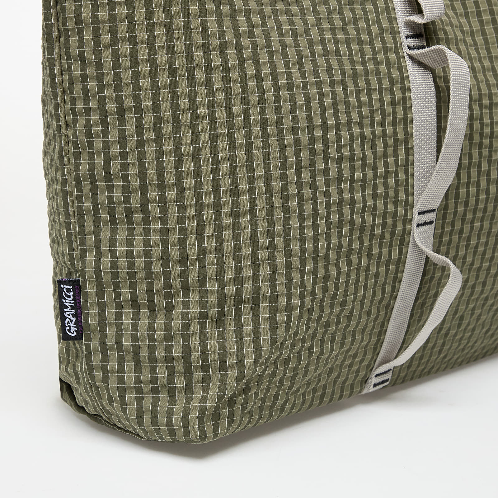 Pánske tašky cez rameno Gramicci Plaid Climbing Tote Olive