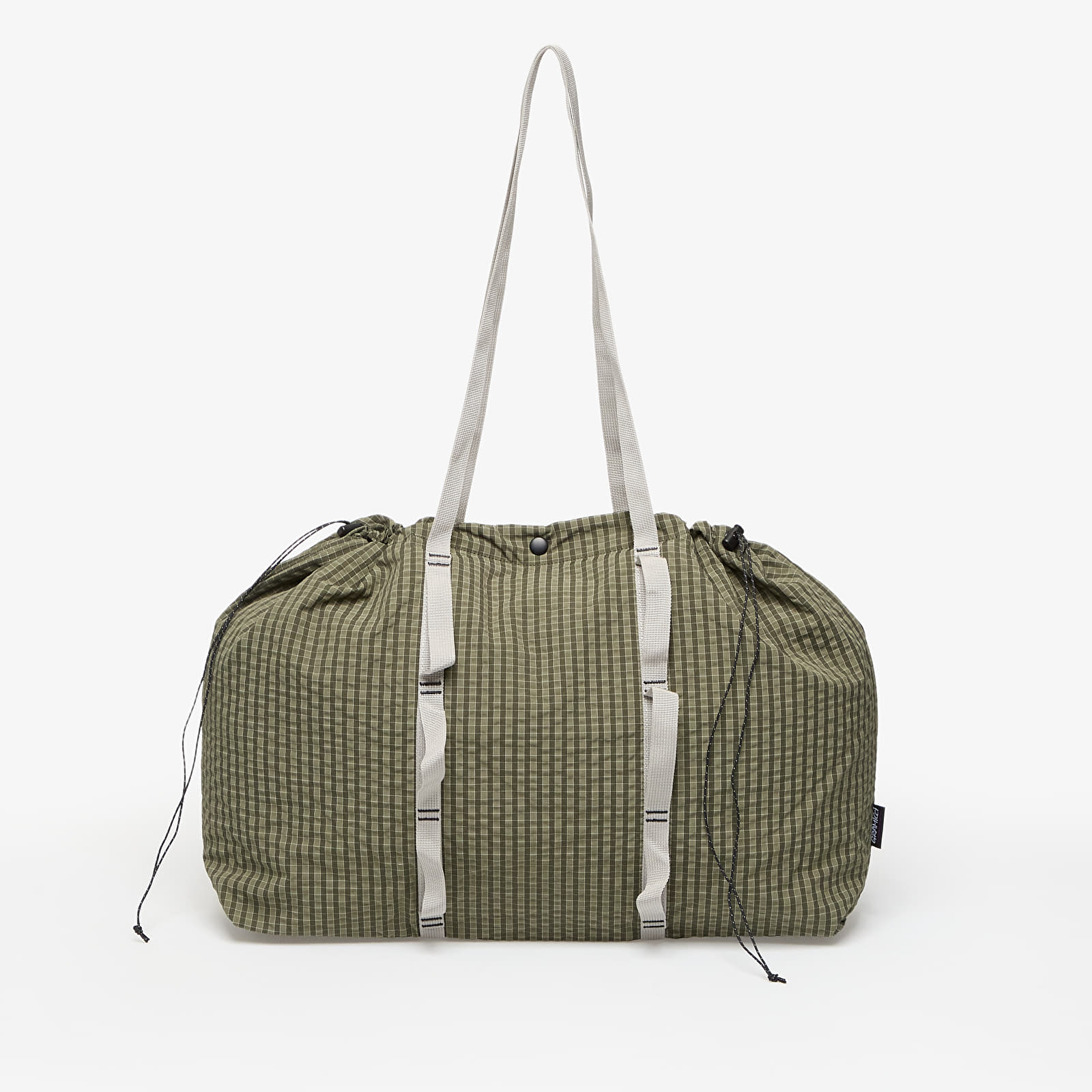 Pánske tašky cez rameno Gramicci Plaid Climbing Tote Olive