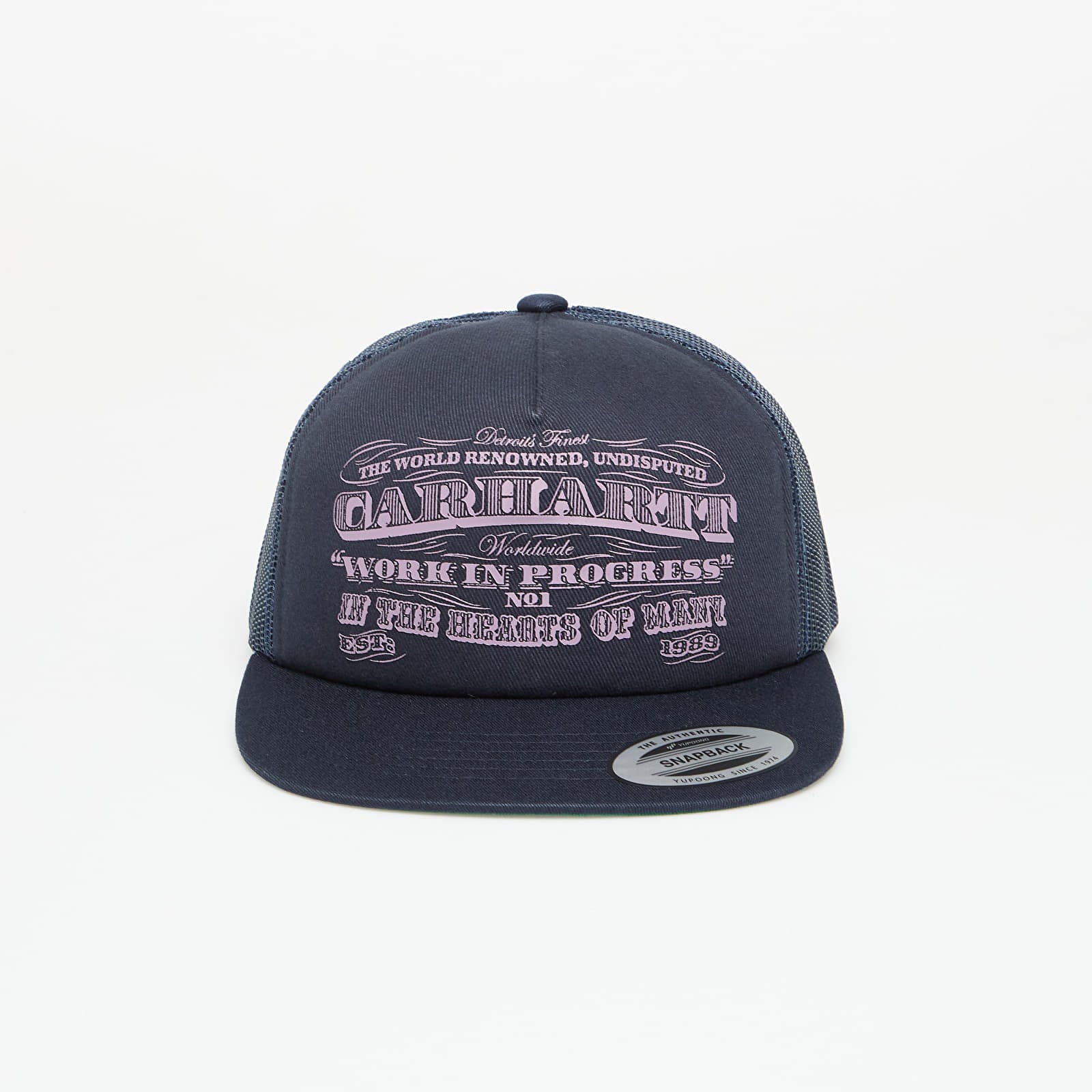 Capac Carhartt WIP 3 One 3 Trucker Cap Deep Night Universal
