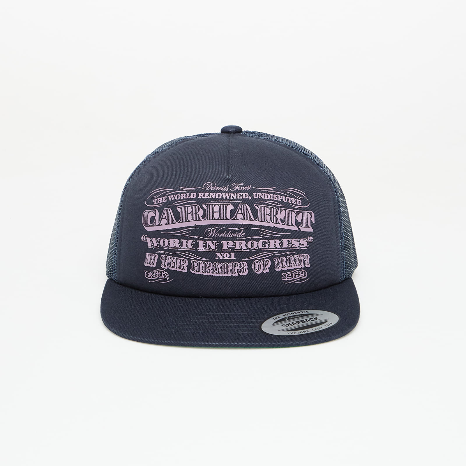 Hætter Carhartt WIP 3 One 3 Trucker Cap Deep Night