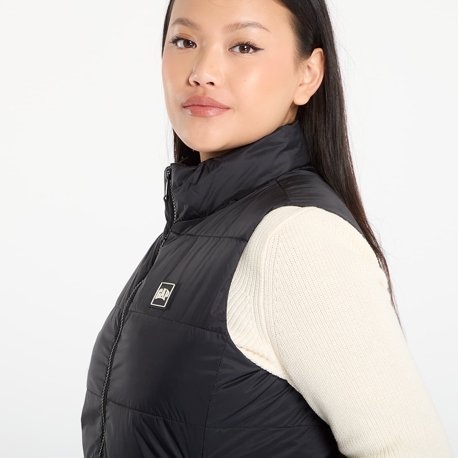 Brezrokavniki GAP Coldcontrol Quilted Waterproof Vest Black