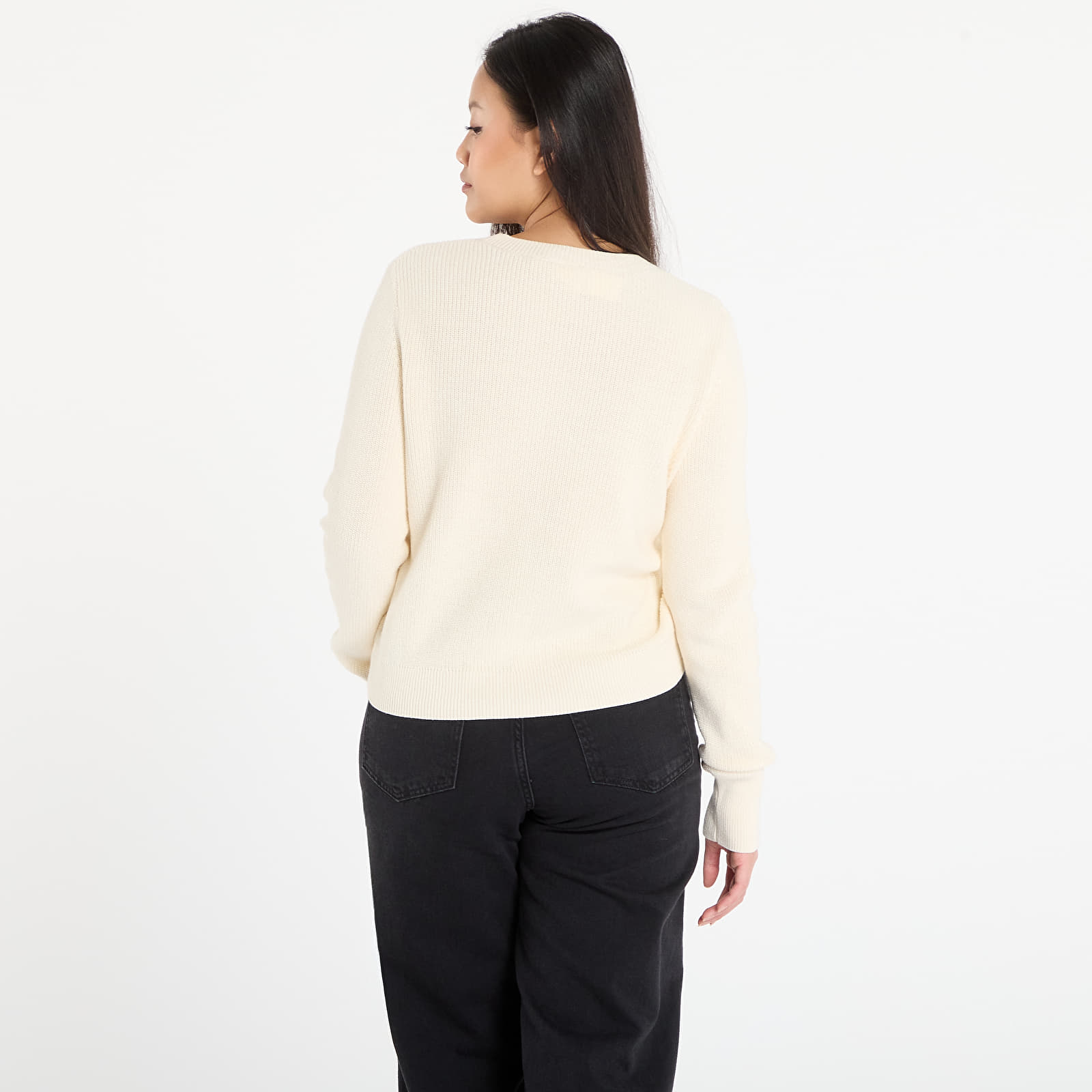 Puloveri GAP Logo Sweater Off White