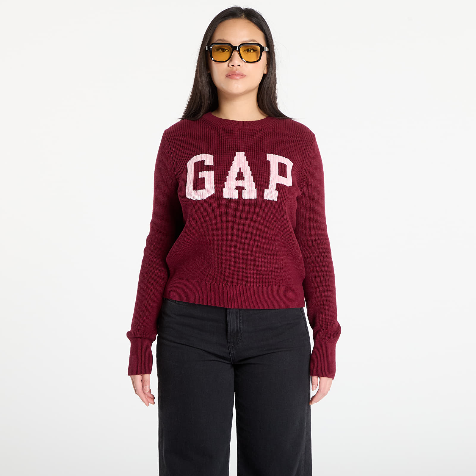 Sweater GAP Logo Sweater Red Delicious S