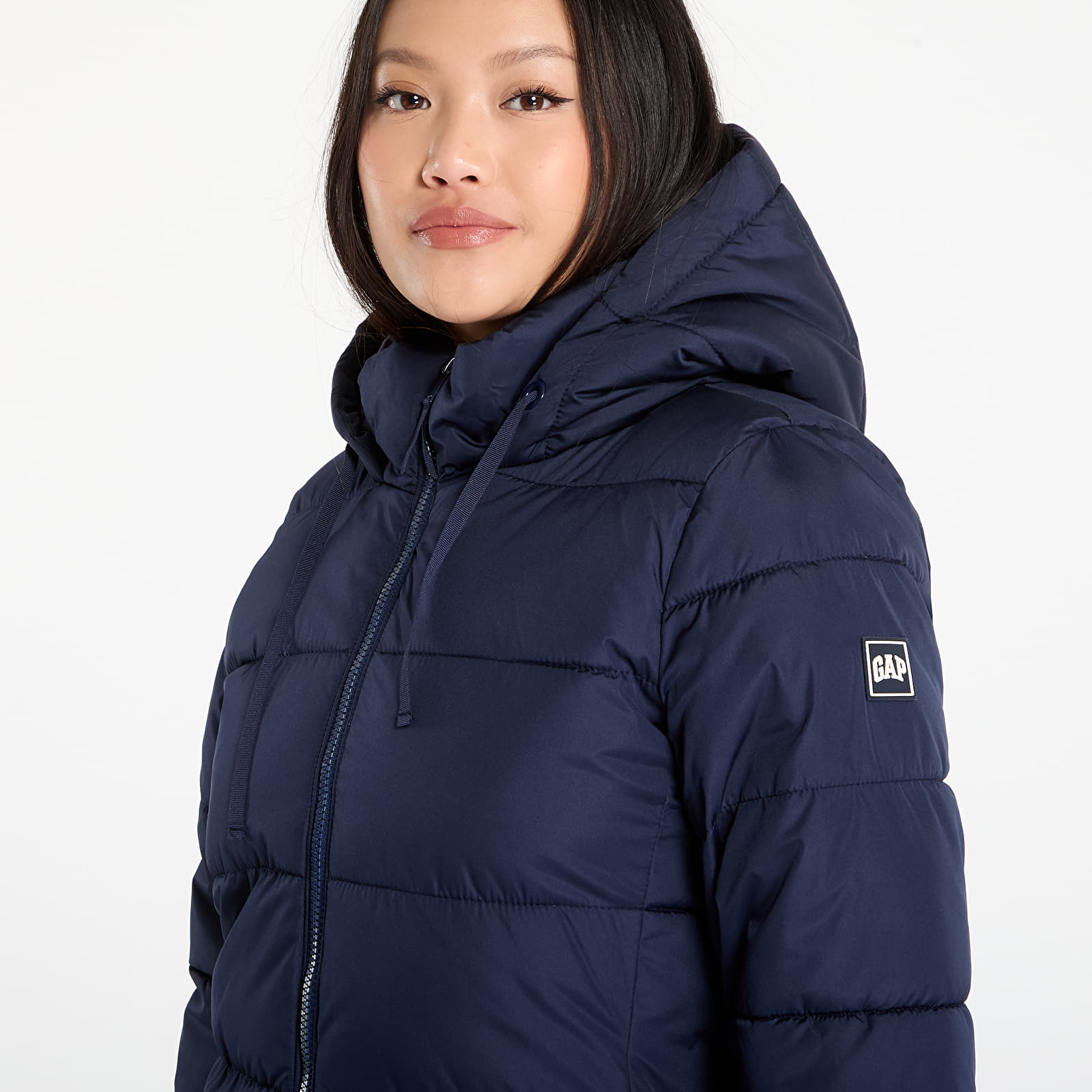 Kabátok GAP Coldcontrol Quilted Waterproof Coat Dark Night