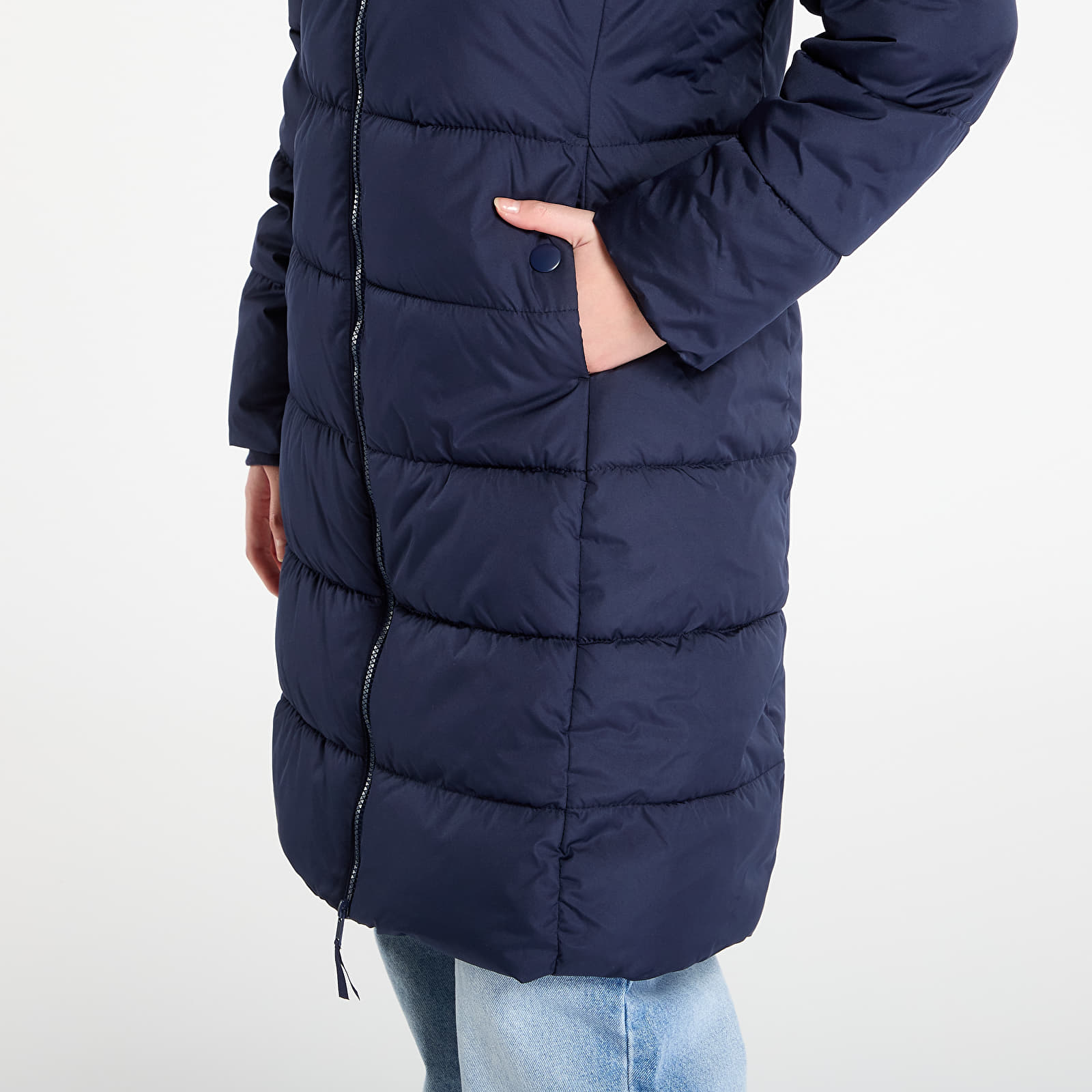 Kabátok GAP Coldcontrol Quilted Waterproof Coat Dark Night