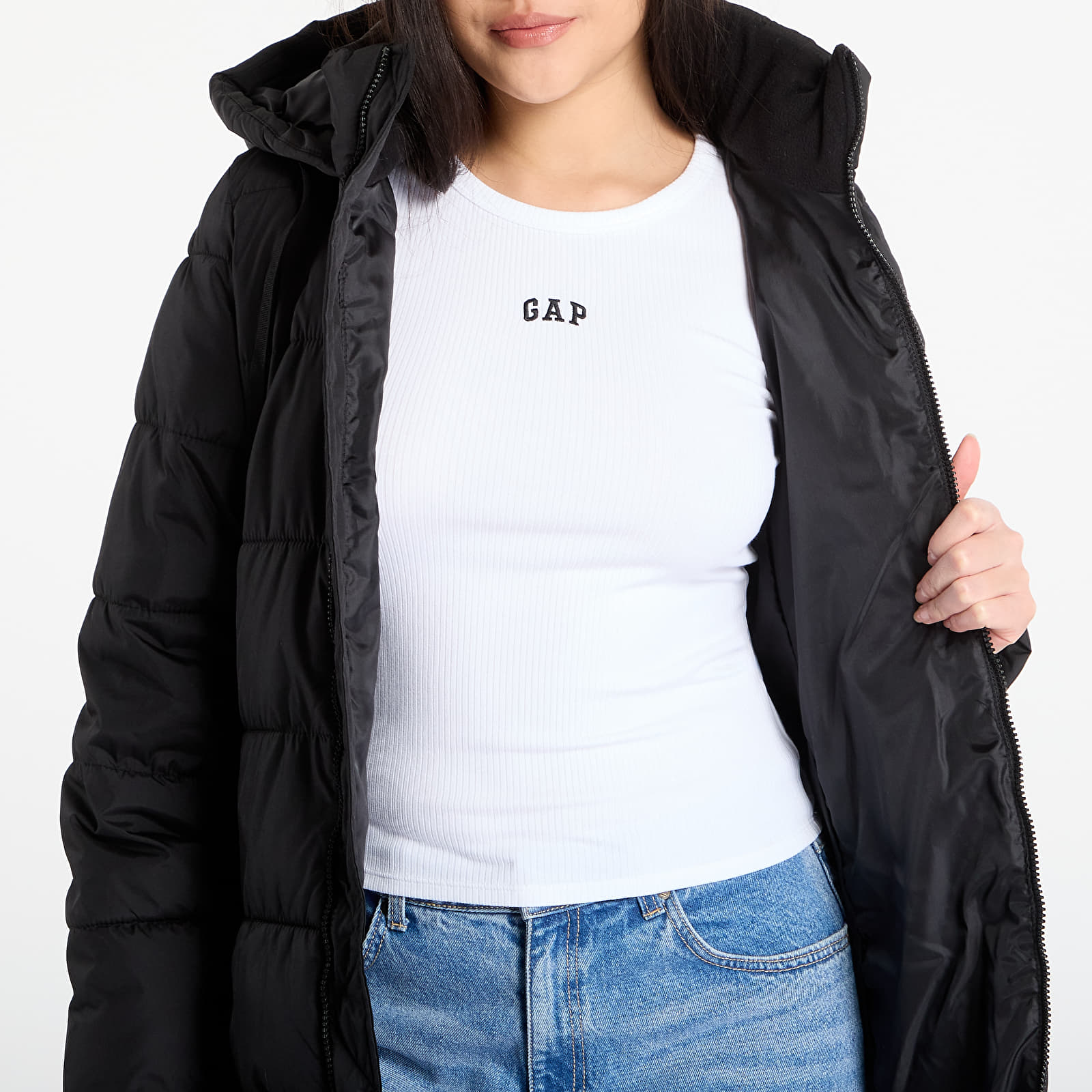 Coats GAP Coldcontrol Quilted Waterproof Coat Black