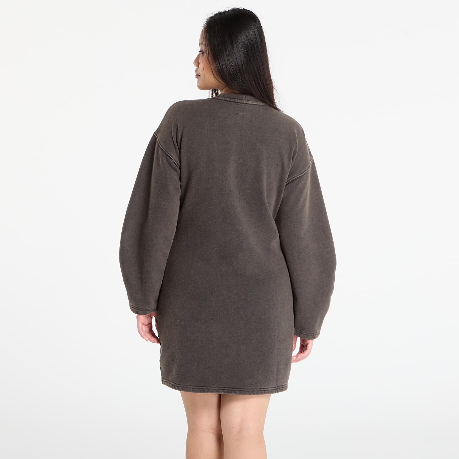 Rochii GAP Heavyweight Sweatshirt Dress Black
