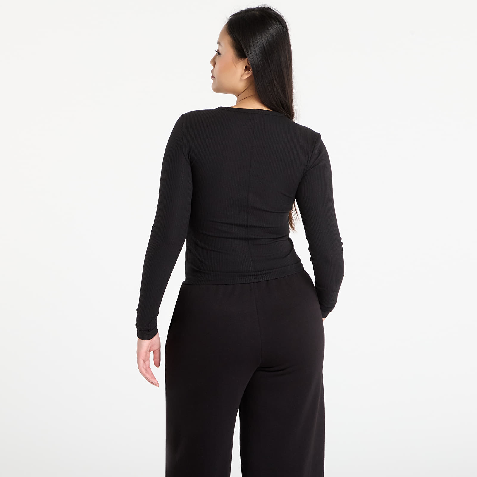 Футболки GAP Ribbed Logo T-Shirt Black