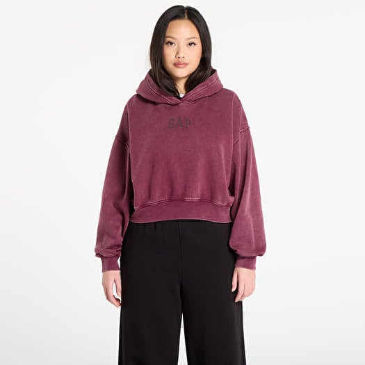 Φούτερ GAP Logo Pullover Hoodie Tuscan Red Wash