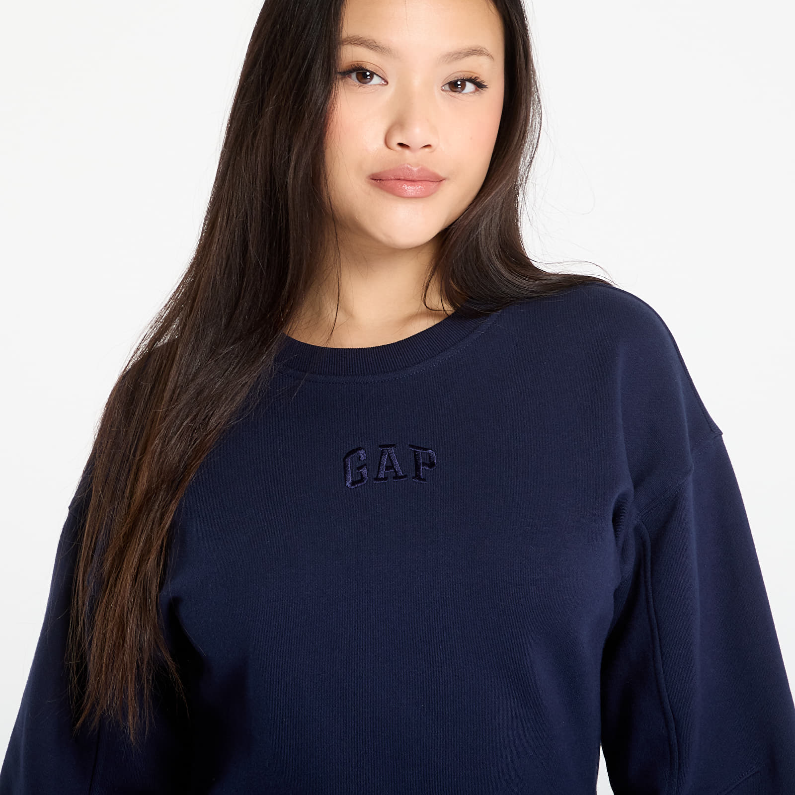 Rochii GAP Heavyweight Sweatshirt Dress Dark Blue