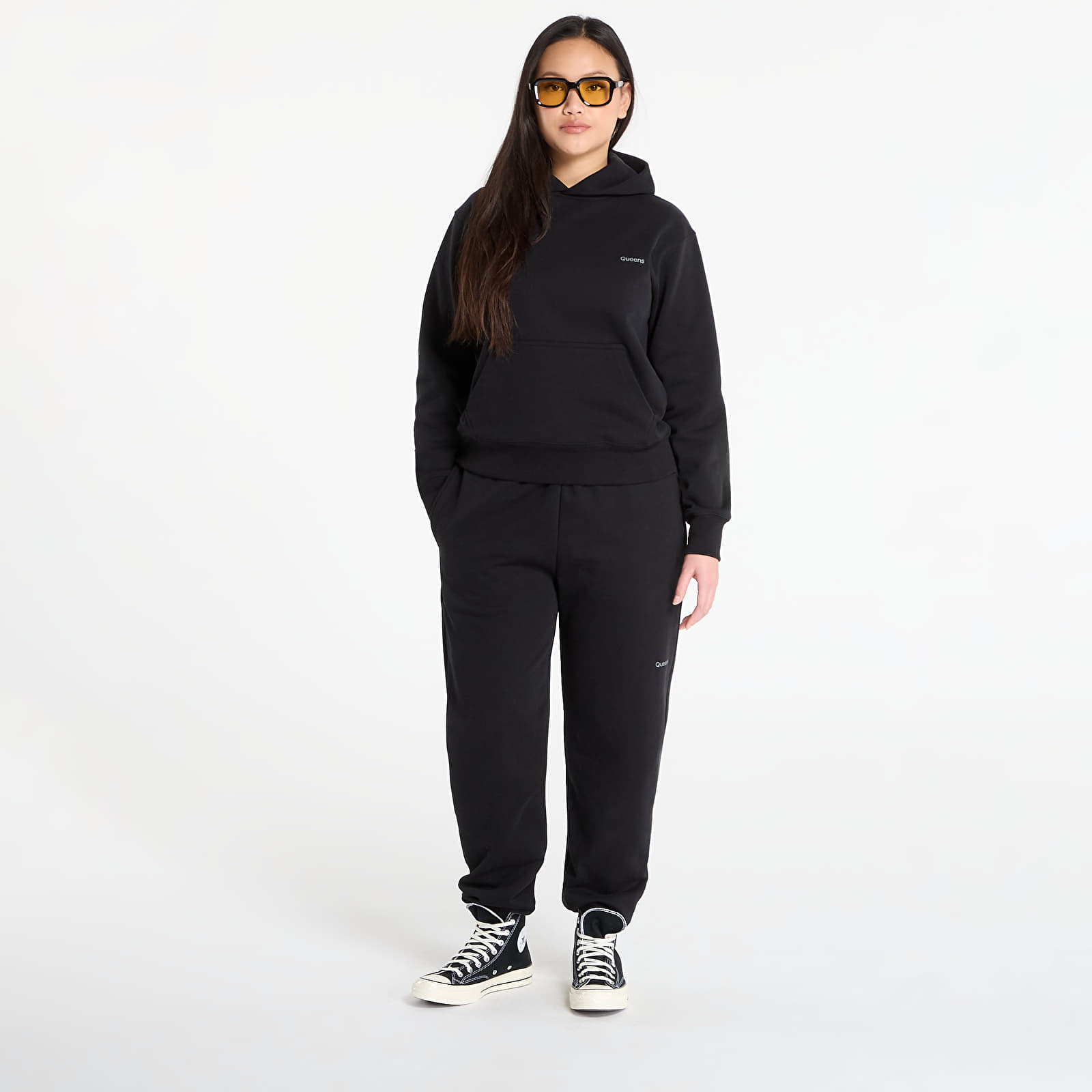 Dressid Queens Women's Sweats Essential Sweatpants Black