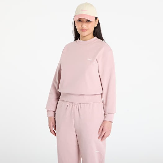Felpa Queens Women's Sweats Essential Crewneck Dust Pink