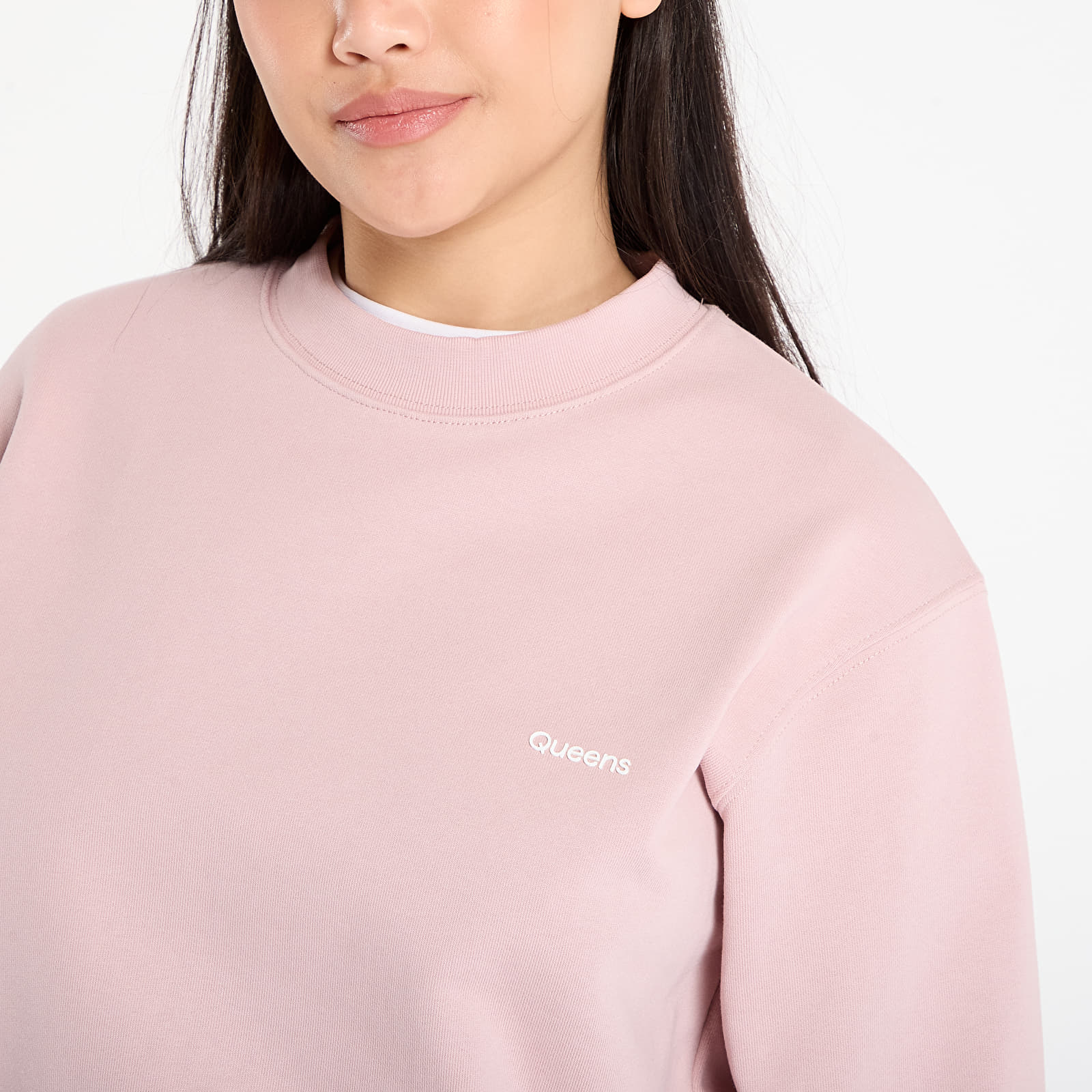 Φούτερ Queens Women's Sweats Essential Crewneck Dust Pink