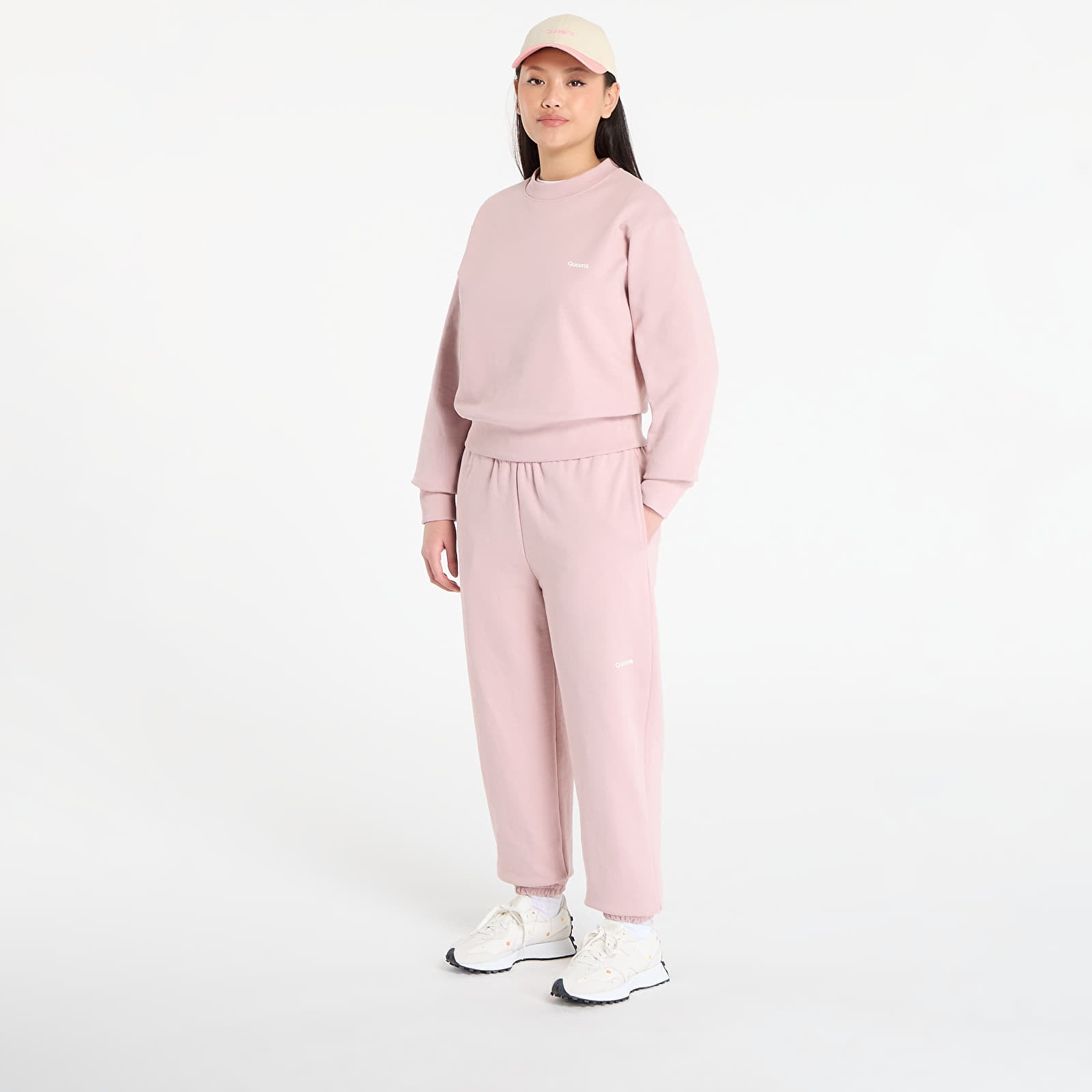 Φούτερ Queens Women's Sweats Essential Crewneck Dust Pink