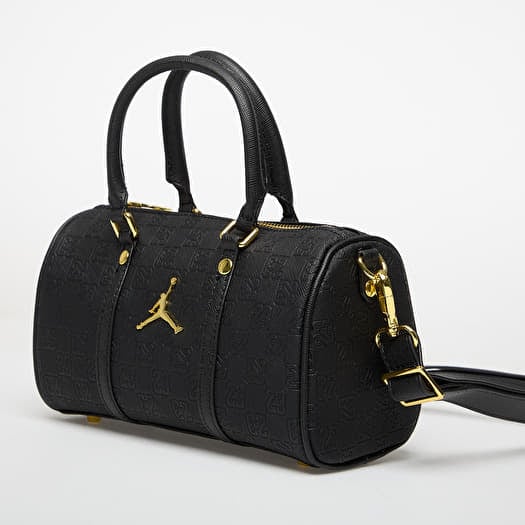 Jordan Jam Monogram Mini Duffle Black/Gold | Queens
