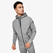 On Zipped Hoodie Grey