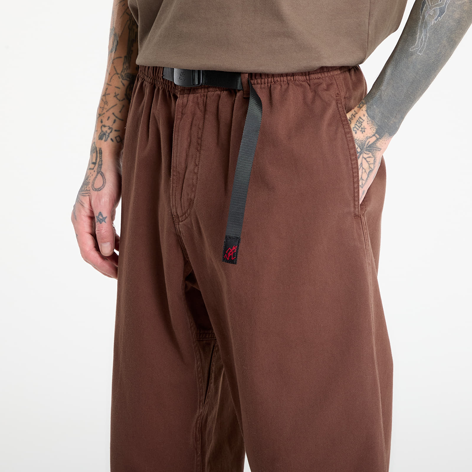 Hosen für Männer Gramicci Pant Straight Fit Tobacco