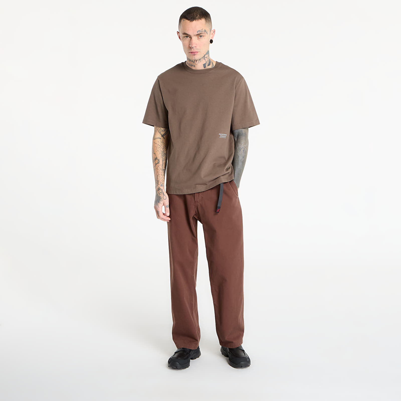Hosen für Männer Gramicci Pant Straight Fit Tobacco