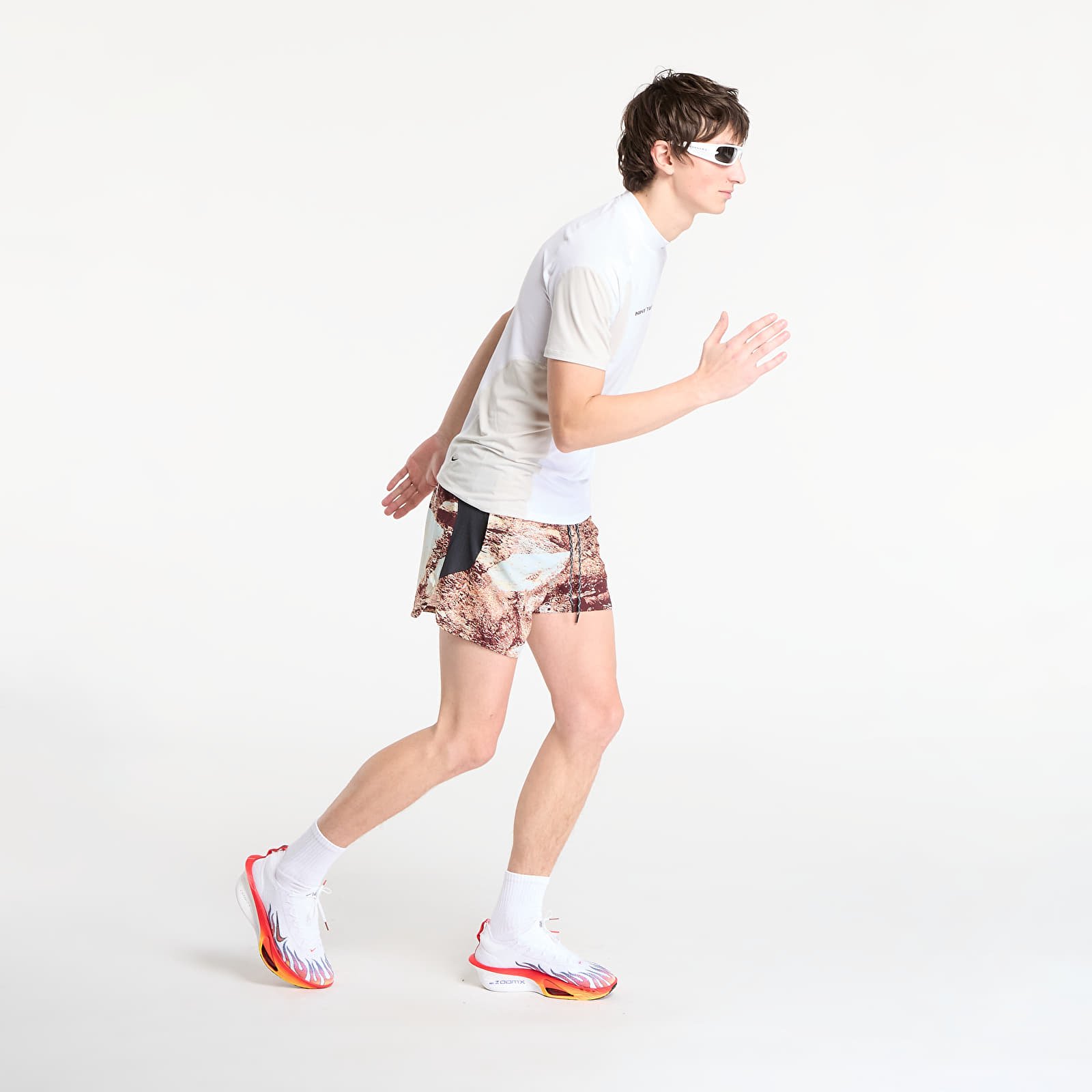 Shorts Nike Trail Men's Dri-FIT 6" Brief-Lined Running Shorts Sail/ Black/ Black