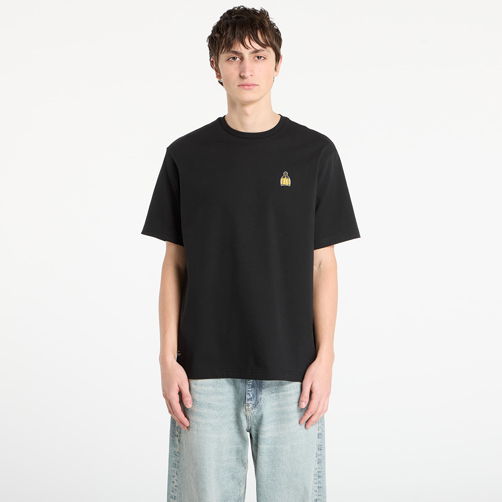 T-Shirts Männer The North Face S/S Icon Mountain Jckt Relaxed Tee UNISEX TNF Black