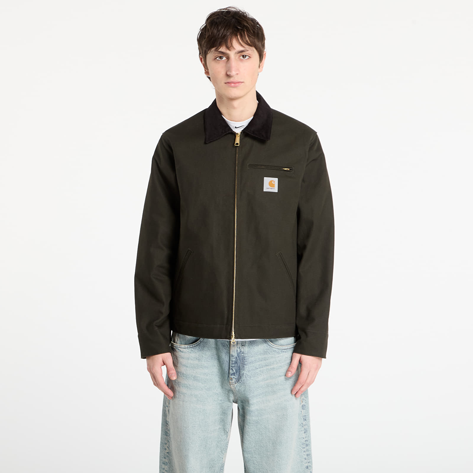 Herrenjacken Carhartt WIP Detroit Jacket UNISEX Olive/ Black