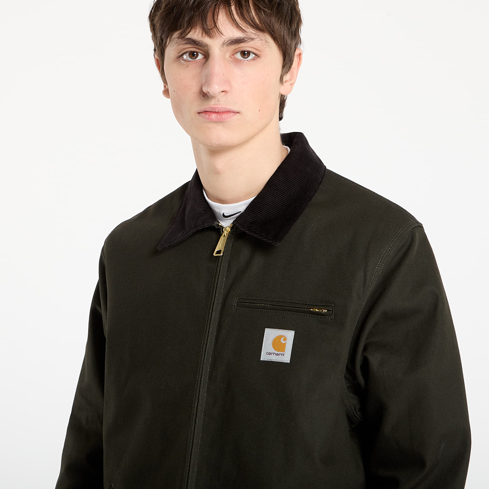 Herrenjacken Carhartt WIP Detroit Jacket UNISEX Olive/ Black