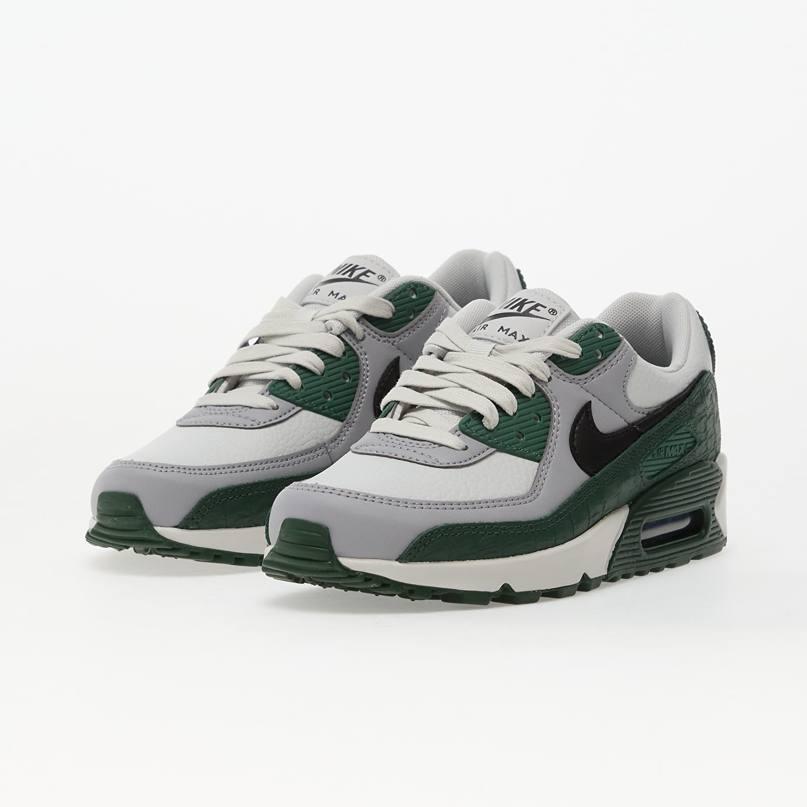 Dámske topánky a tenisky Nike Air Max 90 Fir/ Black-Cement Grey-Photon Dust