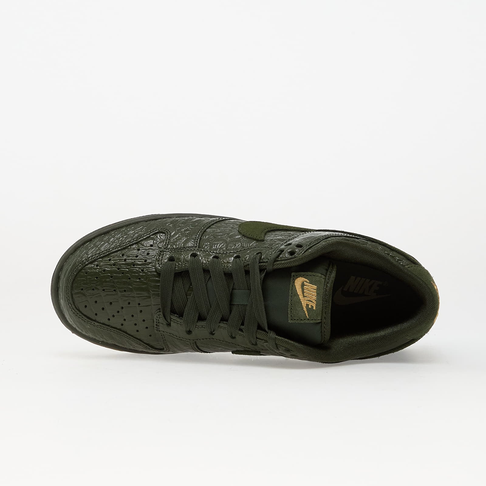 Dámske topánky a tenisky Nike Dunk Low Carbon Green/ Carbon Green-Metallic Gold