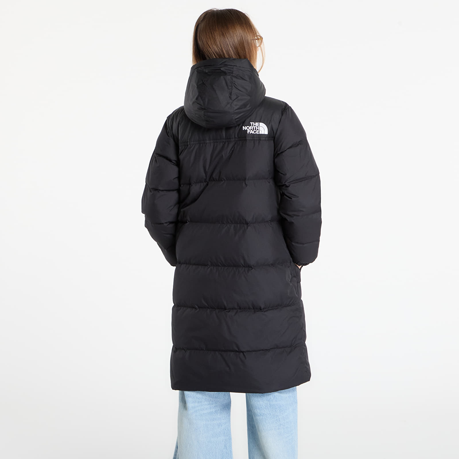 Dámske bundy The North Face Nuptse Parka TNF Black/ NPF/ Recycled Down