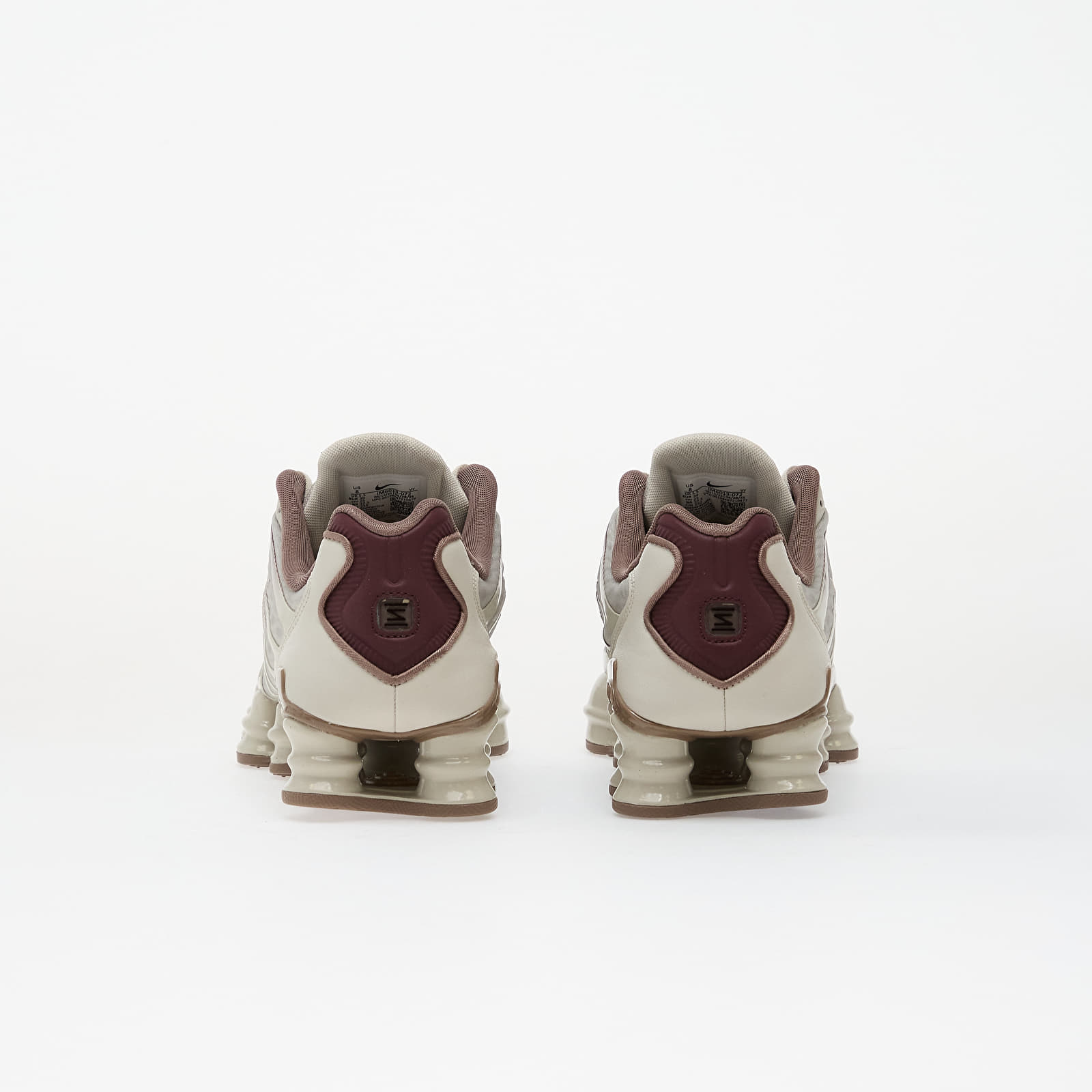 Női cipők Nike W Shox Tl Light Bone/ Burgundy Crush-Mink Brown