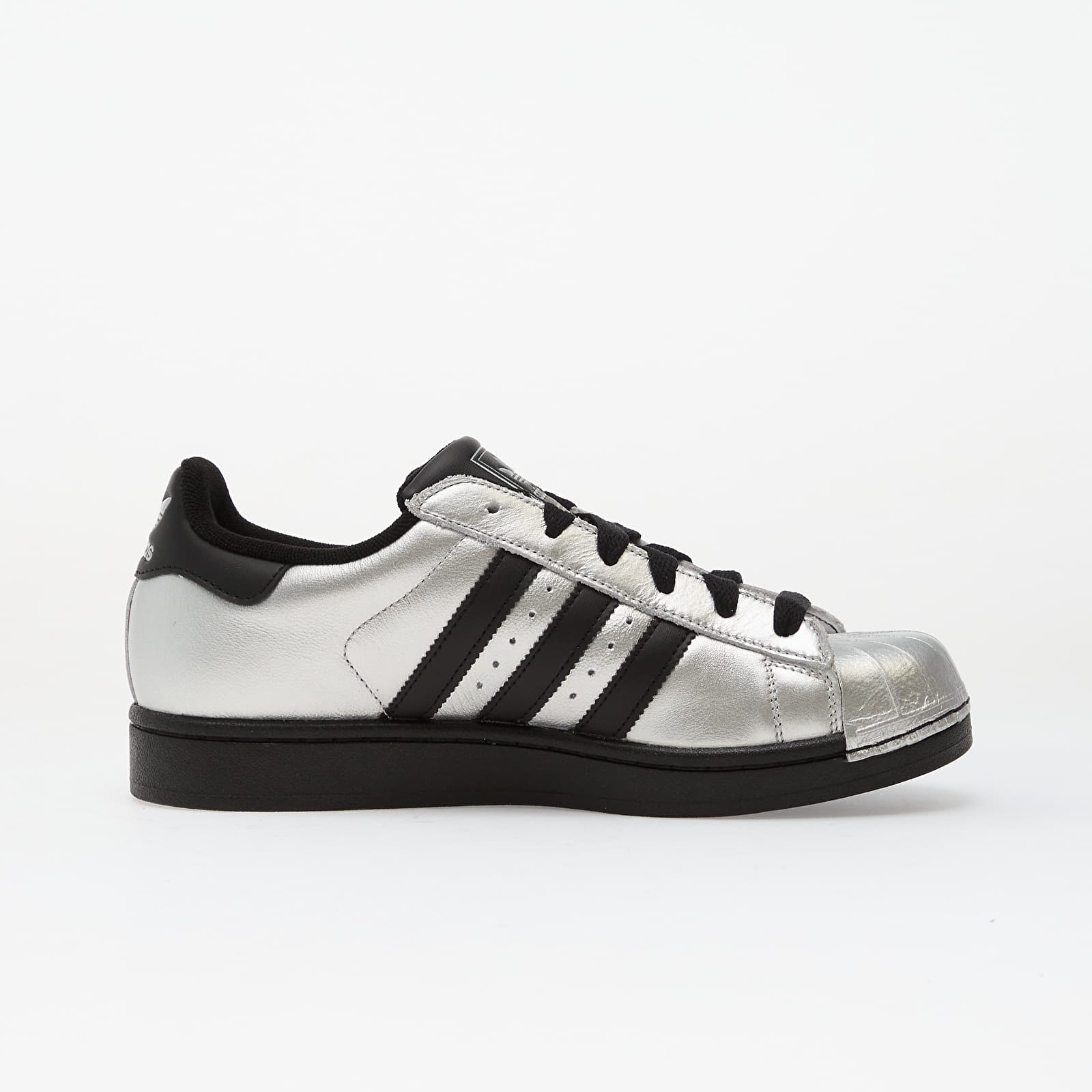 Women's sneakers and shoes adidas Superstar II Silver Met./ Core Black/ Core Black