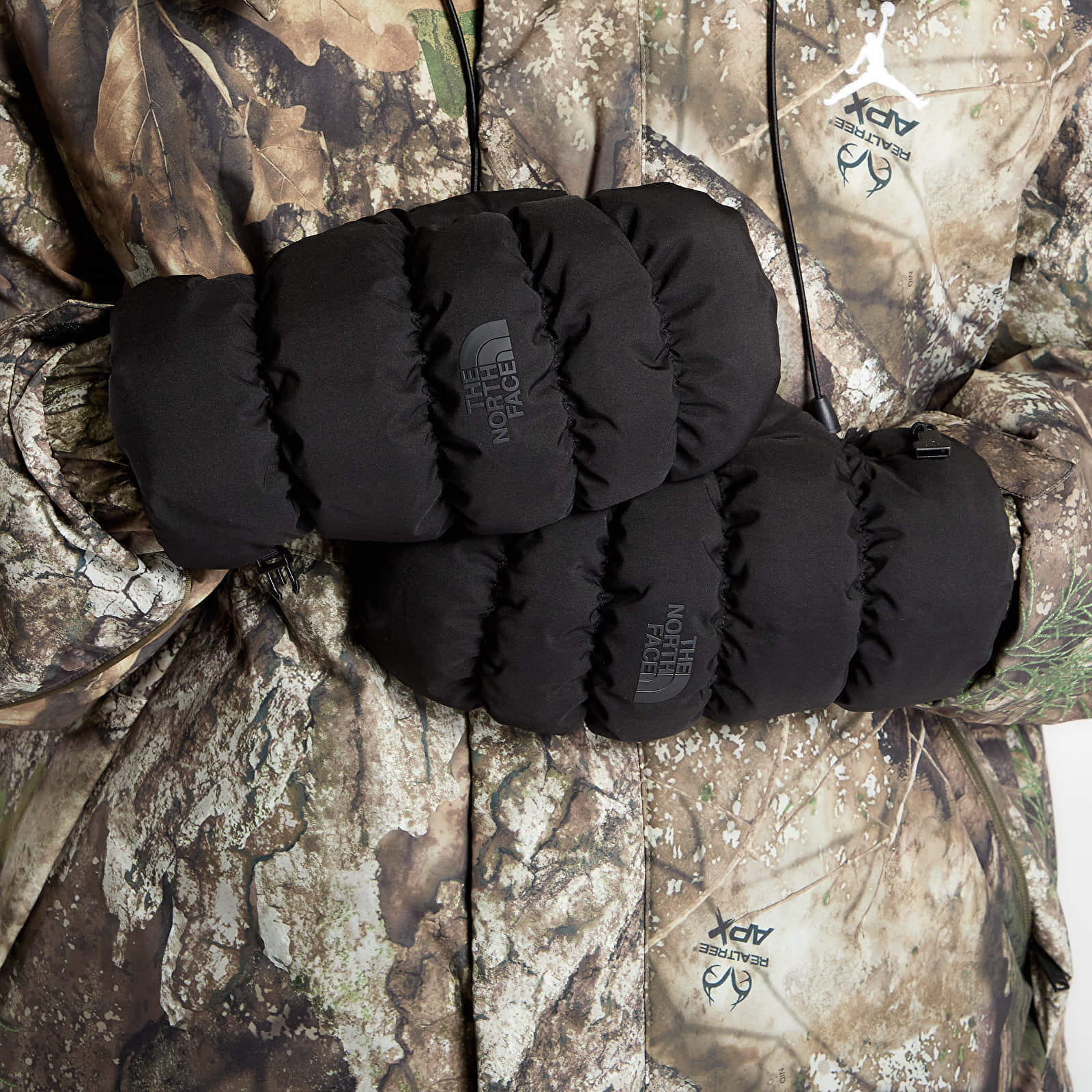 Mănuși The North Face Montana Puffer Mitt TNF Black XS