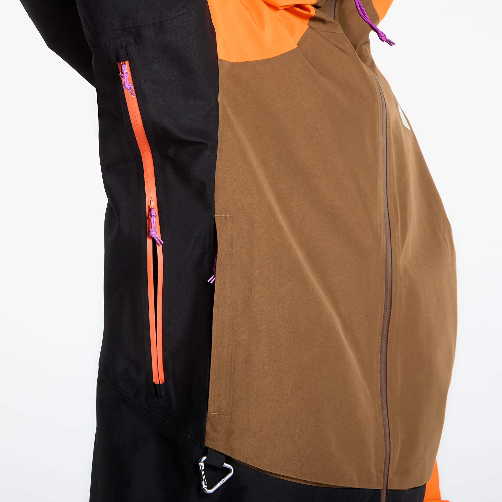 Jakker Nike ACG "Mystery Lights" Snow Jacket Safety Orange/ Mosswood Brown/ Black/ Black