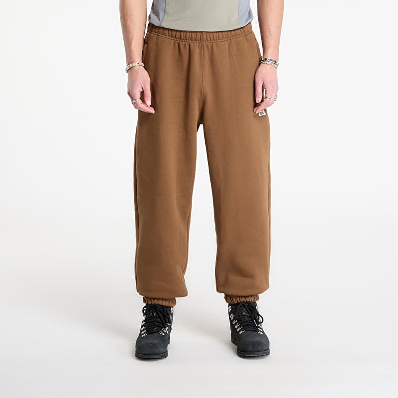 Tepláky Nike ACG "Tuff Fleece" Pants Mosswood Brown/ Summit White