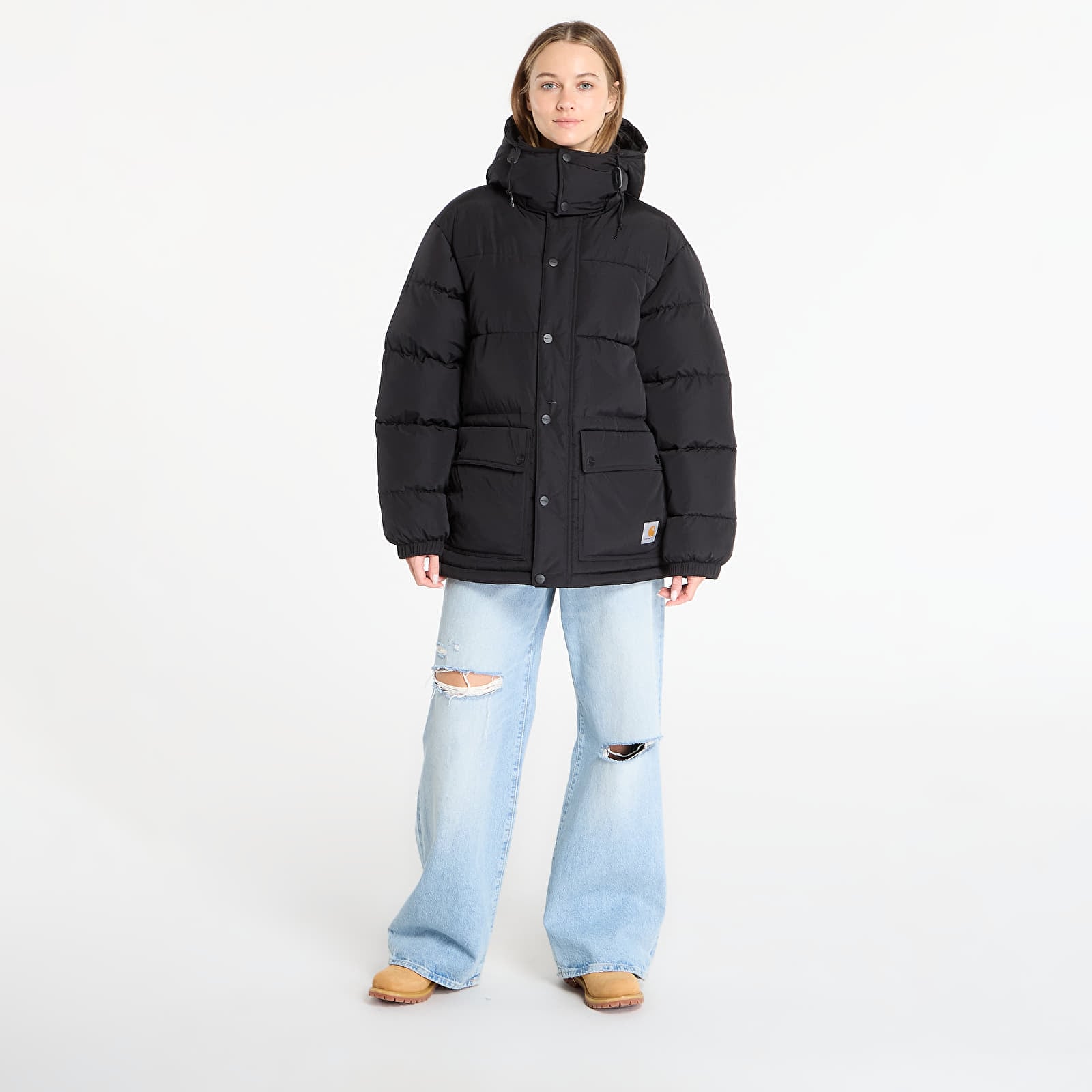 Herrenjacken Carhartt WIP Brent Jacket UNISEX Black